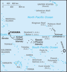 Kiribati Caroline Highlighted