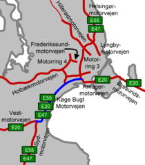 Koge Bugt Motorvejen Motorways Copenhagen