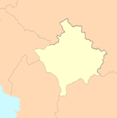 Kosovo Map Blank