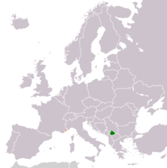 Kosovo Monaco Locator