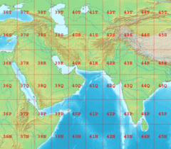 La2 India Utm Zones