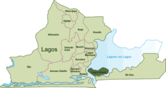 Lagos Island Map