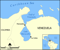 Lake Maracaibo Map