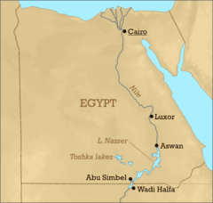 Lake Nasser Location