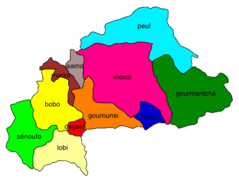 Langages of Burkina Faso