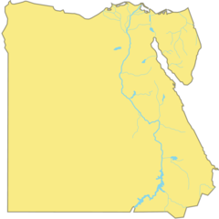 Location Map Egypt