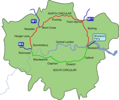 London North South Circulars