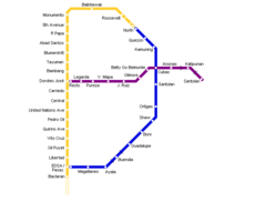 Manila Metro Map