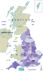 Map England