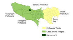 Map Hamura En