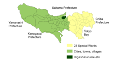 Map Higashikurume En