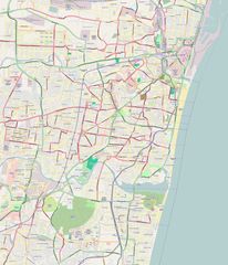 Map of Chennai