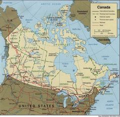 Map of Canada