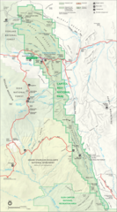 Map of Capitol Reef National Park