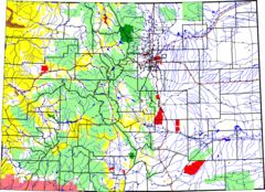 Map of Colorado