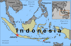 Map of Indonesia