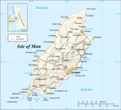 Map of Isle of Man 2 3