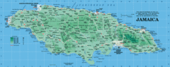 Map of Jamaica