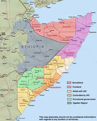 Map of Somalia