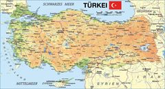 Map of Turkey