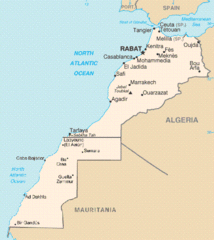 Mapa Marruecos