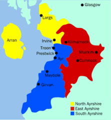 Mapofayrshire