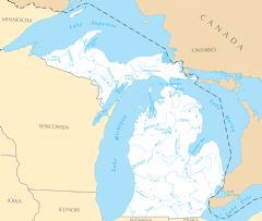 Michigan Rivers And Lakes