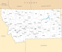 Montana Cities And Towns