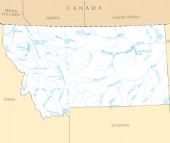 Montana Rivers And Lakes