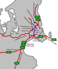 Motorring 3 Motorways Copenhagen