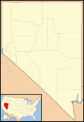 Nevada Locator Map With Us