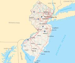 New Jersey Reference Map