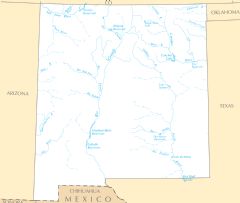 New Mexico Rivers And Lakes