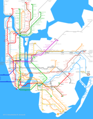 New York City Metro Map