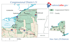 New York District 23 109th Us Congress