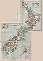 New Zealand Counties 1913