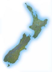 New Zealand Topographic Map