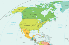 North America Political Map