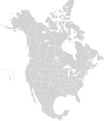 North America Second Level Political Division 2 2