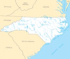 North Carolina Rivers And Lakes