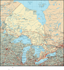 Ontario Map