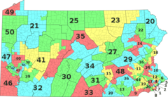 Pa State Senate Districts By Muni