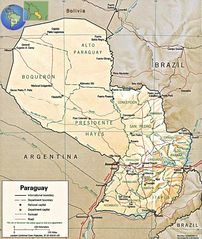 Paraguay Map