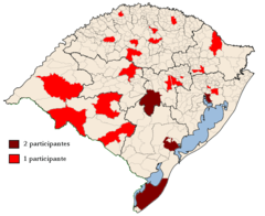 Participantes Do Gauchao Segunda Divisao