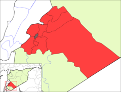 Rif Dimashq Districts