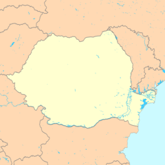 Romania Map Blank