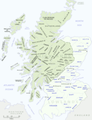 Scottish Clan Map