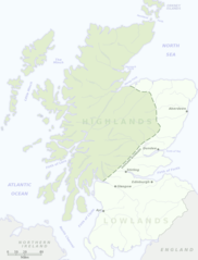 Scottish Clan Map Blank