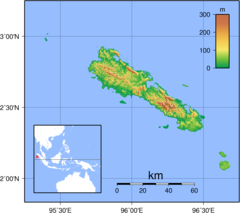 Simeulue Topography