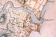 Singapore Map 1825 Detail